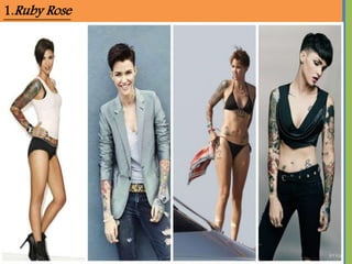 1.Ruby Rose
 