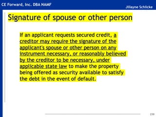 Jillayne Schlicke
CE Forward, Inc. DBA NAMF
230
 