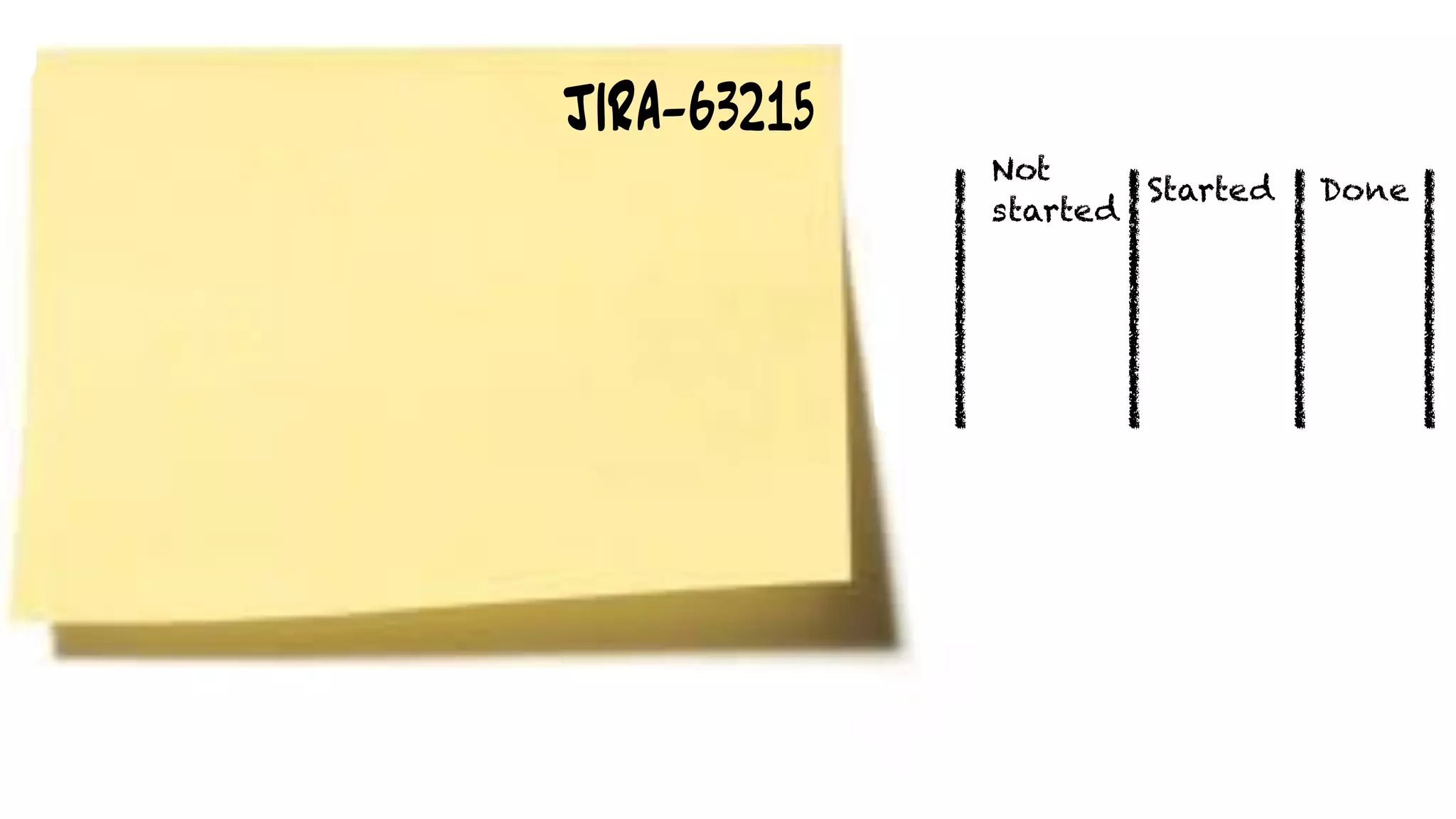 JIRA-63215
DoneStarted
Not
started
 