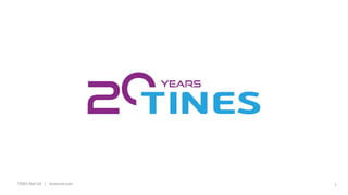 TINES Rail SA | tinesrail.com 1
 