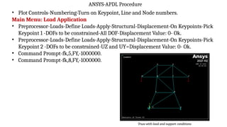 20ME68_Analysis of Trusses BY ANSYS .pptx