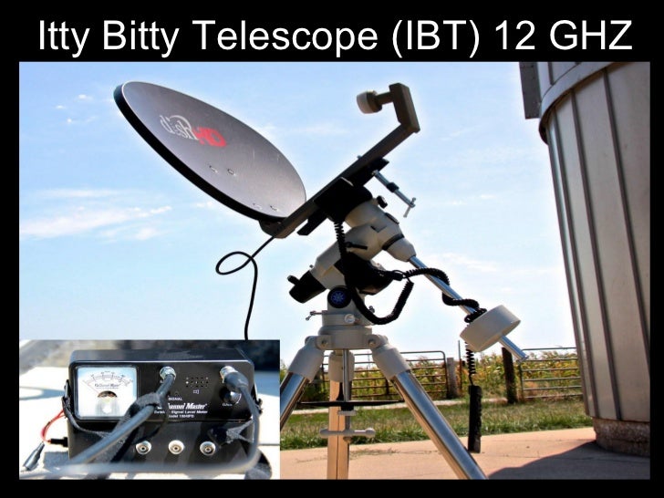 20 m hz radio telescope with in phased dipole antenna
