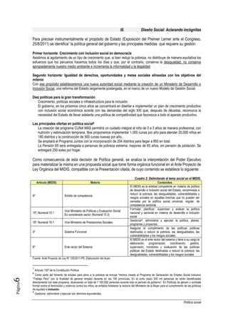 Ministerio de Desarrollo e Inclusión Social (MIDIS): Génesis de la ...