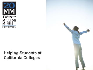 Helping Students at California Colleges  