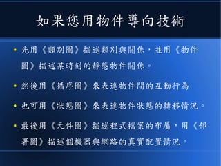 完成之後就可以劃分模組
●然後進入設計階段
 