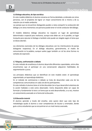 20 modelos educativos | PDF