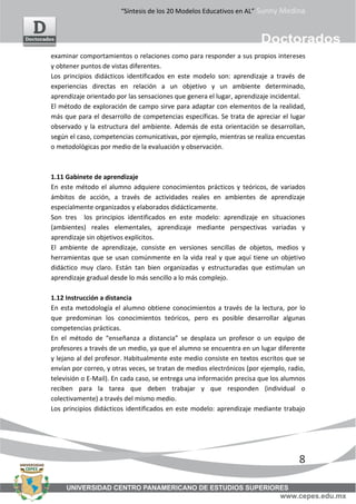 20 modelos educativos | PDF