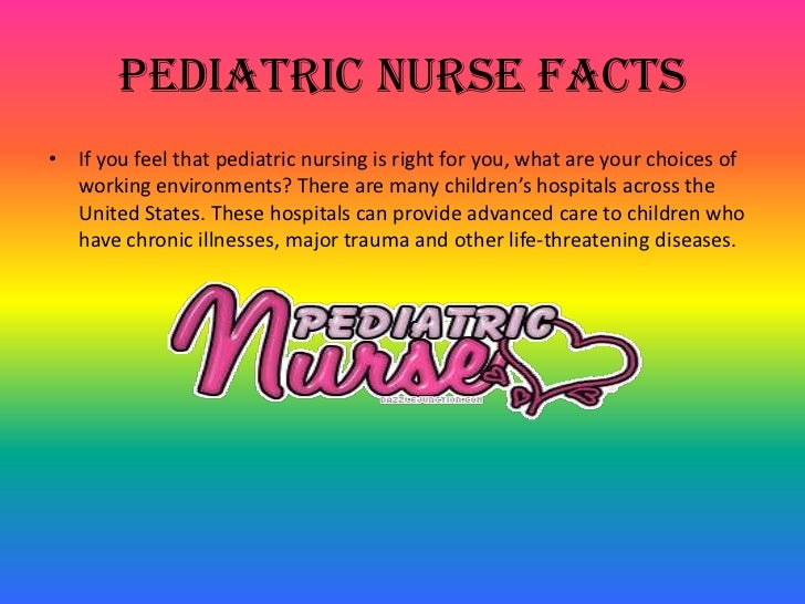 Role of pediatric nurse ppt picture