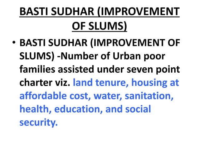 20 POINT PROGRAMME - INDIA | PPTX