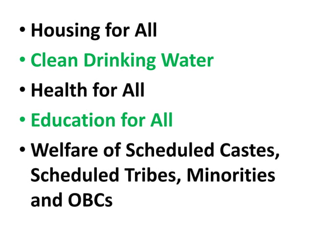 20 POINT PROGRAMME - INDIA | PPTX