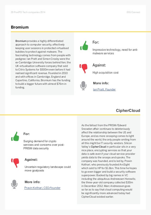 How are pre ipo companies