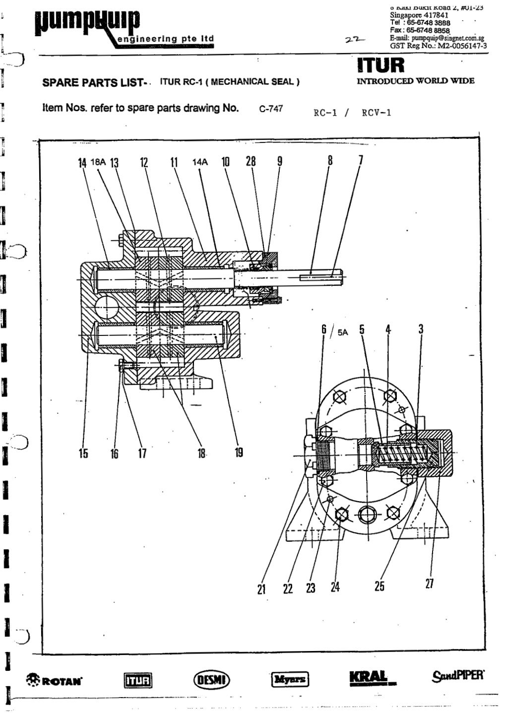 20 pump manual desmi