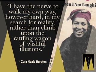 “I have the nerve to
walk my own way,
however hard, in my
search for reality,
rather than climb
upon the
rattling wagon
of...