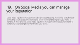 20 Reasons Why Your Business NEEDS Social Media Marketing