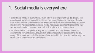 20 Reasons Why Your Business NEEDS Social Media Marketing