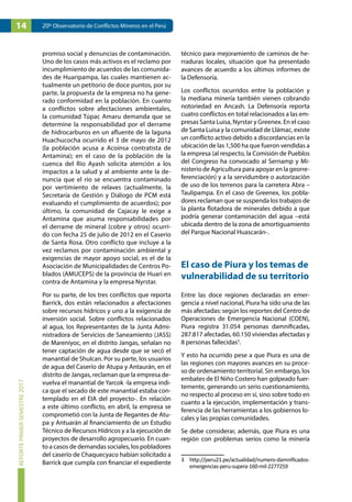 20° OBSERVATORIO DE CONFLICTOS MINEROS EN EL PERÚ | PDF