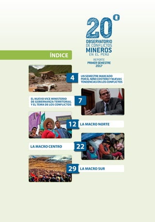 20° OBSERVATORIO DE CONFLICTOS MINEROS EN EL PERÚ | PDF