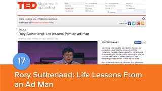 17
Rory Sutherland: Life Lessons From
an Ad Man

 