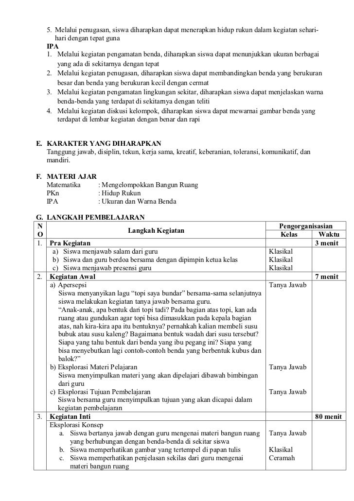 (20) RPP Matematika bangun ruang 1A