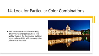 20 rules of photo composition | PPTX