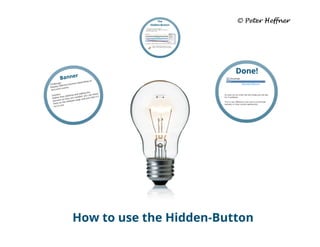 SharePoint Lesson #20: How to use the Hidden-Button