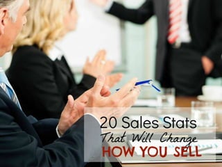Adapted from “20 Shocking Sales Stats That Will Change How You Sell” by BuzzBuilder
 