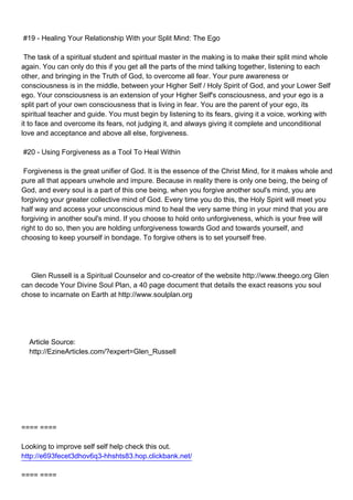 Self improvement | PDF