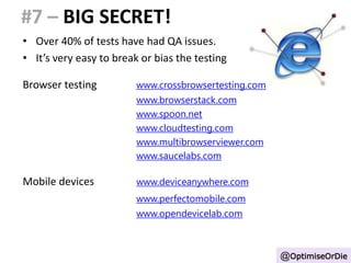 20 top AB testing mistakes and how to avoid them Slide 47