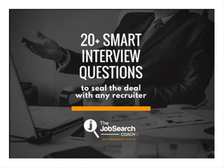 20+smart interview questions