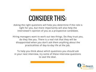 20 Smart Interview Questions Pptx Job Search Careers 20 Smart Interview Questions Pptx Job Search Careers