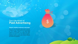 Don’t Be Afraid of
Paid Advertising
Organic visibility continues to decrease.
More and more businesses need to pay to get ...