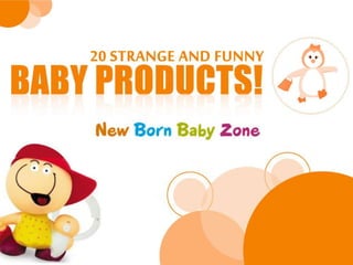 20 Strange and Funny Baby Products!