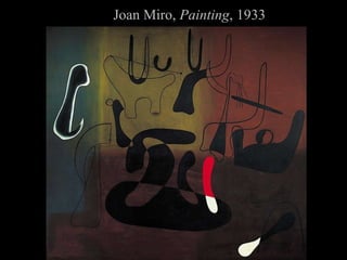 Joan Miro, Painting , 1933