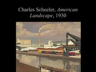 Charles Scheeler, American Landscape , 1930