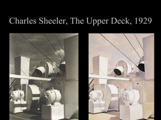 Charles Sheeler, The Upper Deck, 1929