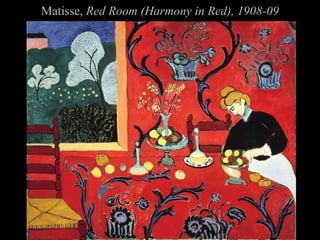 Matisse, Red Room (Harmony in Red), 1908-09