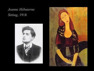 Jeanne Hébuterne Sitting , 1918