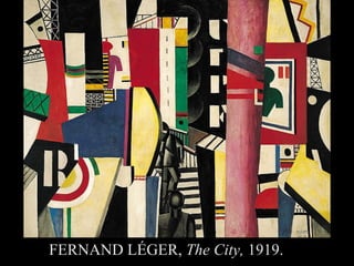 FERNAND LÉGER, The City, 1919.