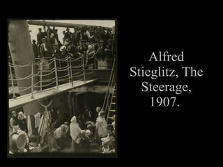 Alfred Stieglitz, The Steerage, 1907.