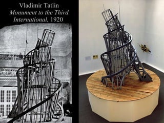 Vladimir Tatlin Monument to the Third International, 1920