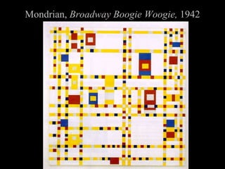 Mondrian, Broadway Boogie Woogie, 1942