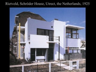 Rietveld, Schröder House, Utrect, the Netherlands, 1925