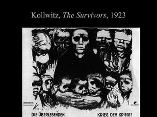 Kollwitz, The Survivors , 1923