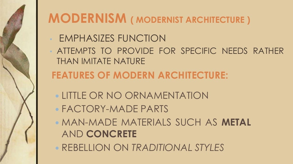 20th Century Architecture
