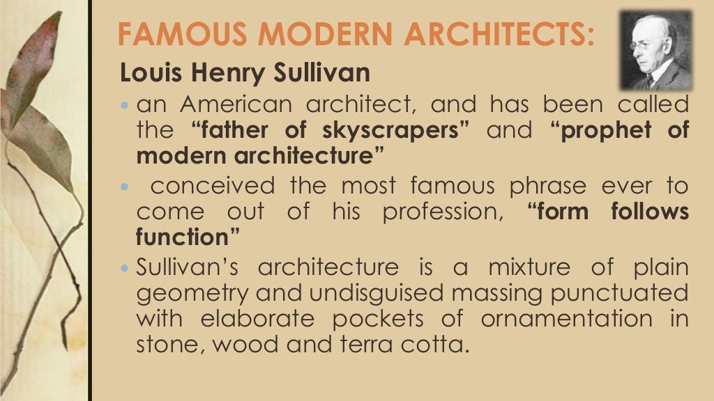 20th Century Architecture