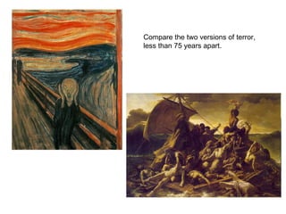 Compare the two versions of terror, less than 75 years apart. 