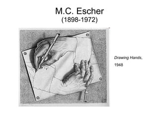 M.C. Escher (1898-1972) Drawing Hands , 1948 