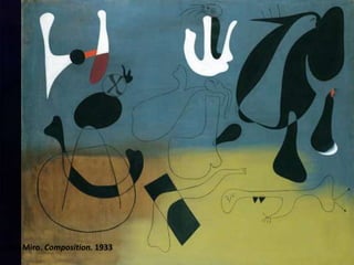Joan Miro. Composition. 1933
 