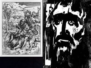 Emil Nolde, The Prophet, woodcut, 1912
 