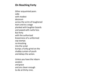 20th century poetry1 | PPTX